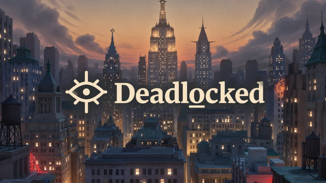 Логотип Deadlocked — сайта о Deadlock на русском языке